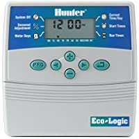 HUNTER ELC-401I-E Programador de riego eléctrico Interior- Gris- 25.5x18.5x8.0 cm